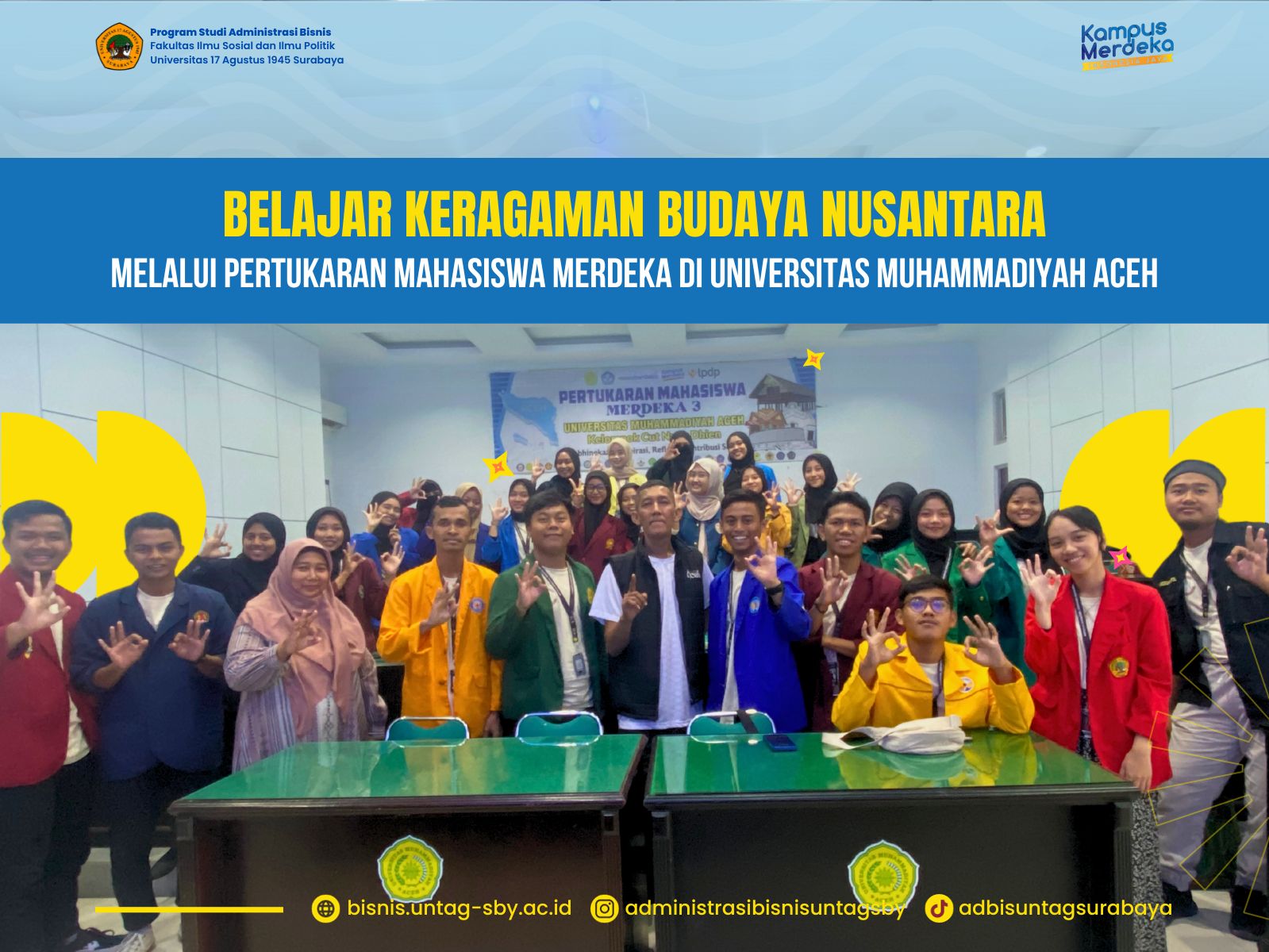 Belajar Keragaman Budaya Nusantara Melalui Pertukaran Mahasiswa Merdeka di Universitas Muhammadiyah 
