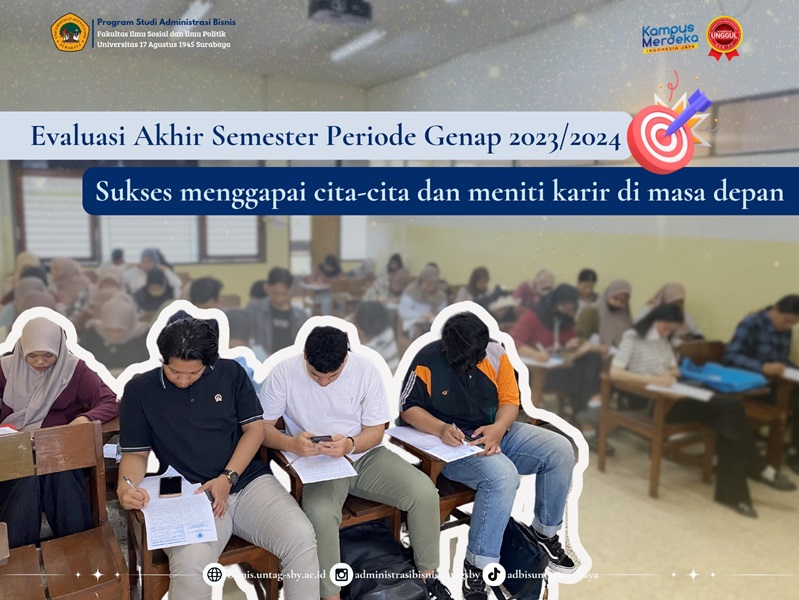 Mengakhiri Tahun Ajaran 2023/2024, Untag Surabaya Gelar  Evaluasi Akhir Semester Periode Genap