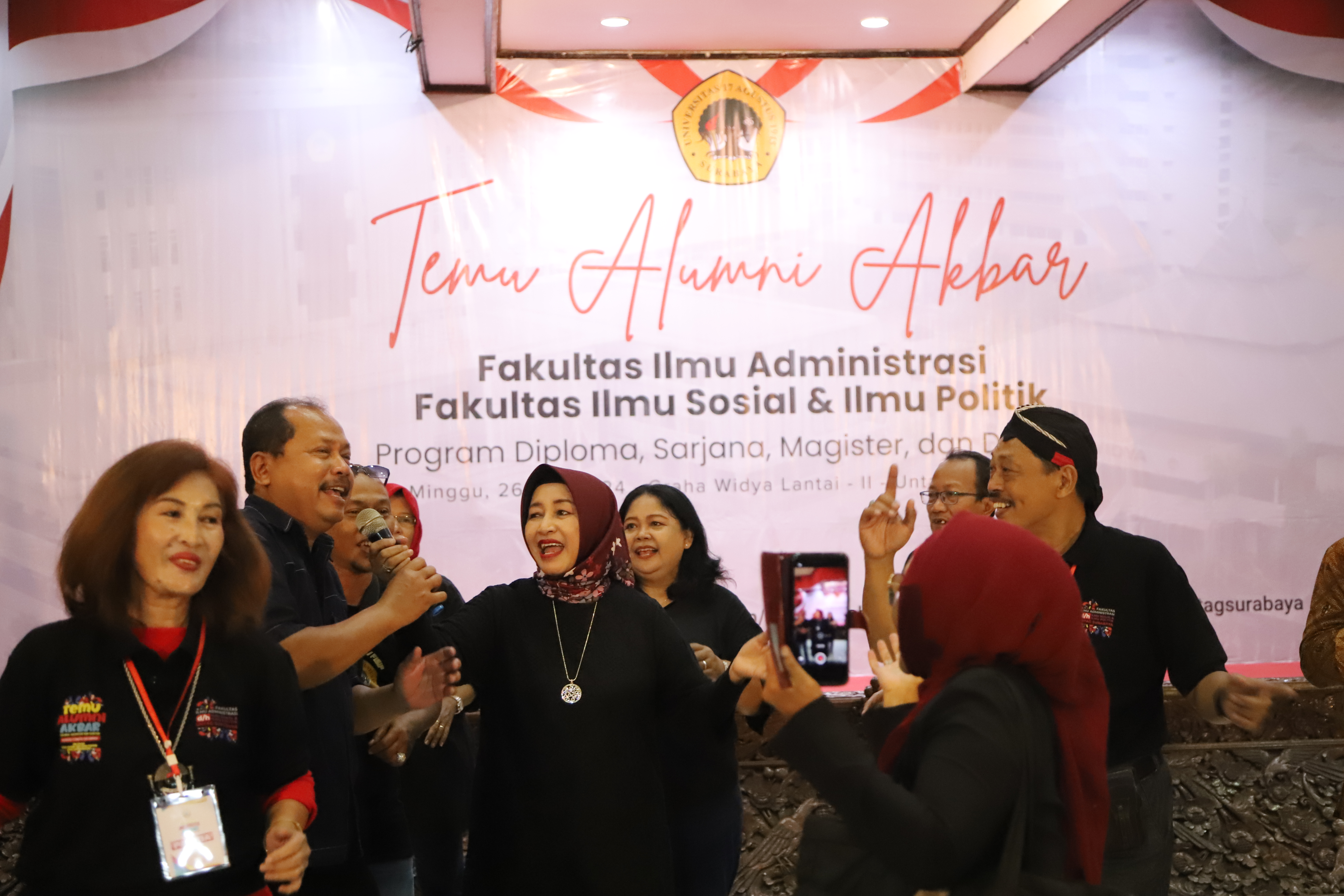 Temu Akbar Alumni Fisip Untag Surabaya, Pererat Jalinan Alumni Lintas Generasi