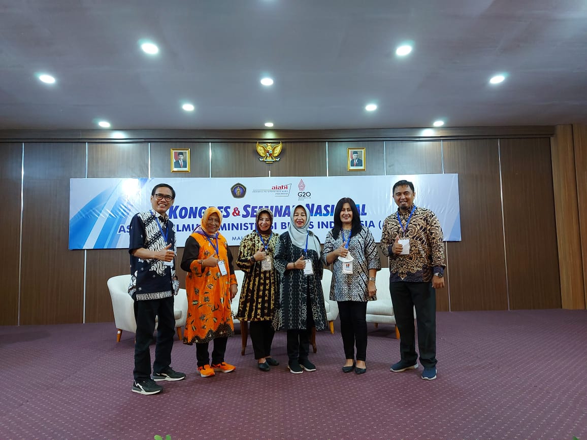 Bahas Bisnis Pasca Pandemi, Adbis Untag Surabaya Ikutserta dalam Kongres & Seminar Nasional AIABI  
