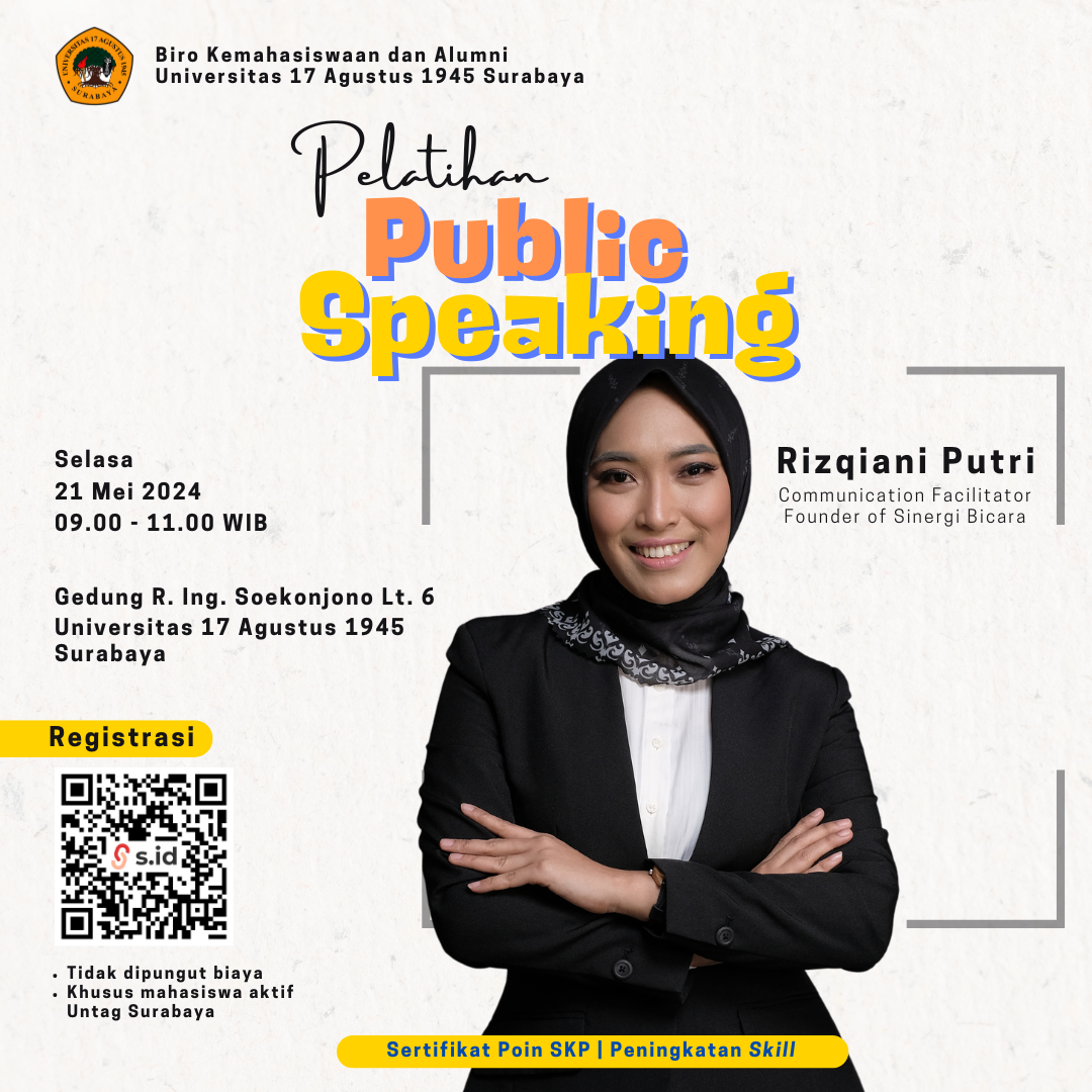 Pelatihan Public Speaking Untag Surabaya
