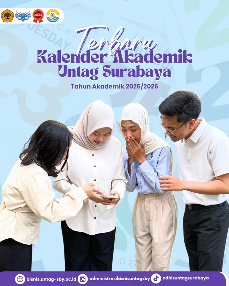 Terbaru!! Kalender Akademik Untag Surabaya Tahun Akademik 2025/2026