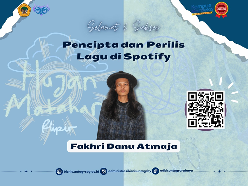 Luar Biasa! Mahasiswa Administrasi Bisnis  Berhasil Rilis Lagu di Spotify