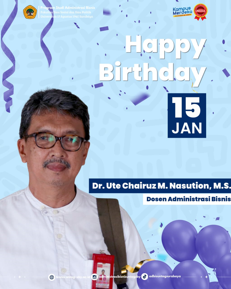 Happy Birthday Pak Ute