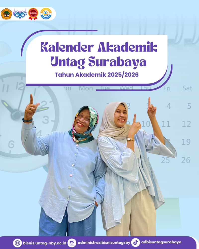 Kalender Akademik Untag Surabaya Tahun Akademik 2025/2026