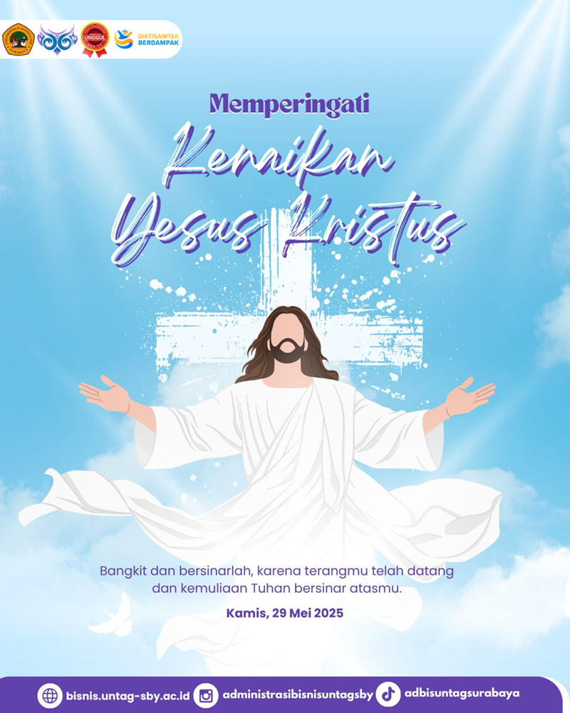 Selamat Memperingati Kenaikan Yesus Kristus