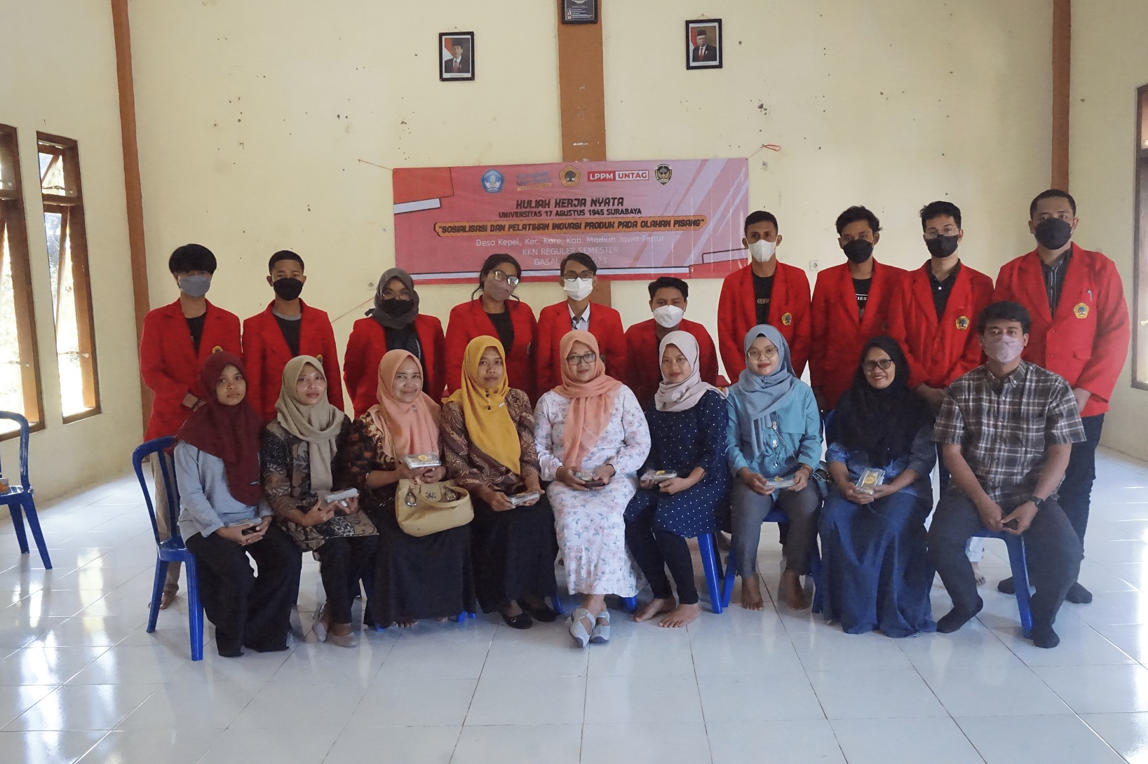 Optimalisasi UMKM Desa Kepel Madiun, Aqila Azhara Kembangkan Inovasi Produk Olahan Pisang