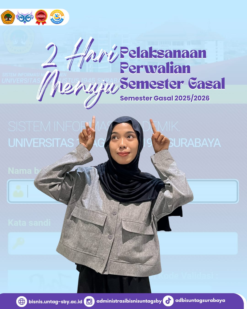 2 Hari Menuju Pelaksanaan Perwalian Semester Gasal 