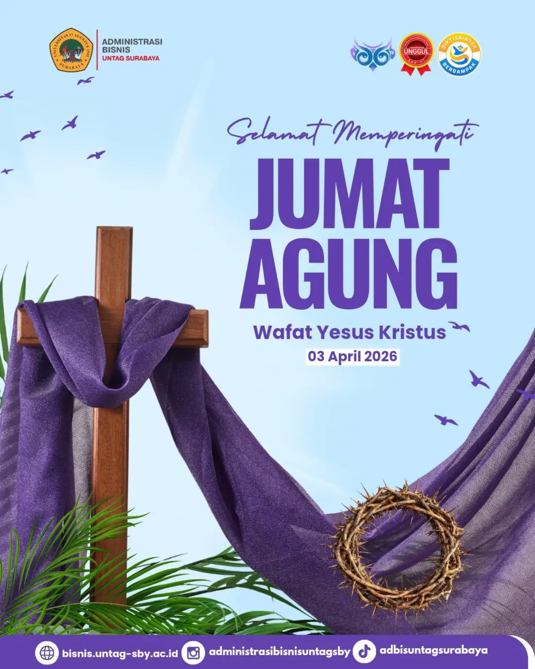 Selamat Memperingati Jumat Agung Wafat Yesus Kristus