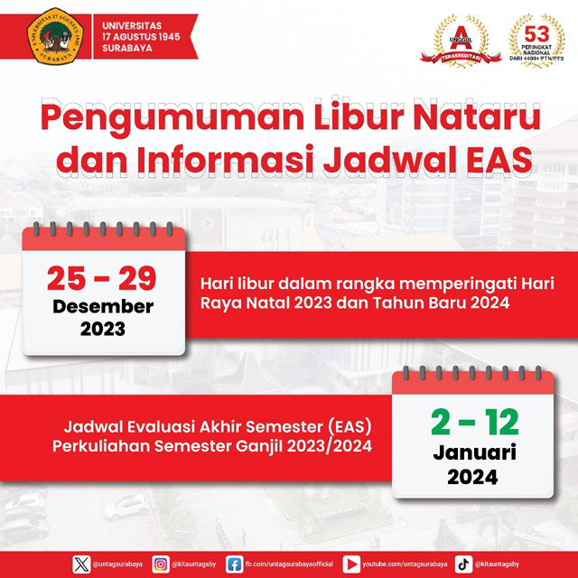 Pengumuman Libur Nataru